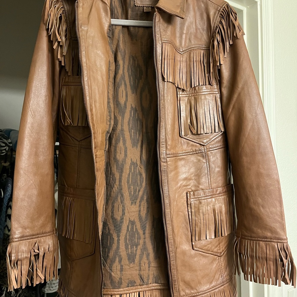 Sundance Brown Leather Jacket